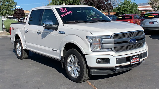 Pre Owned 2018 Ford F 150 Platinum With Navigation 4wd
